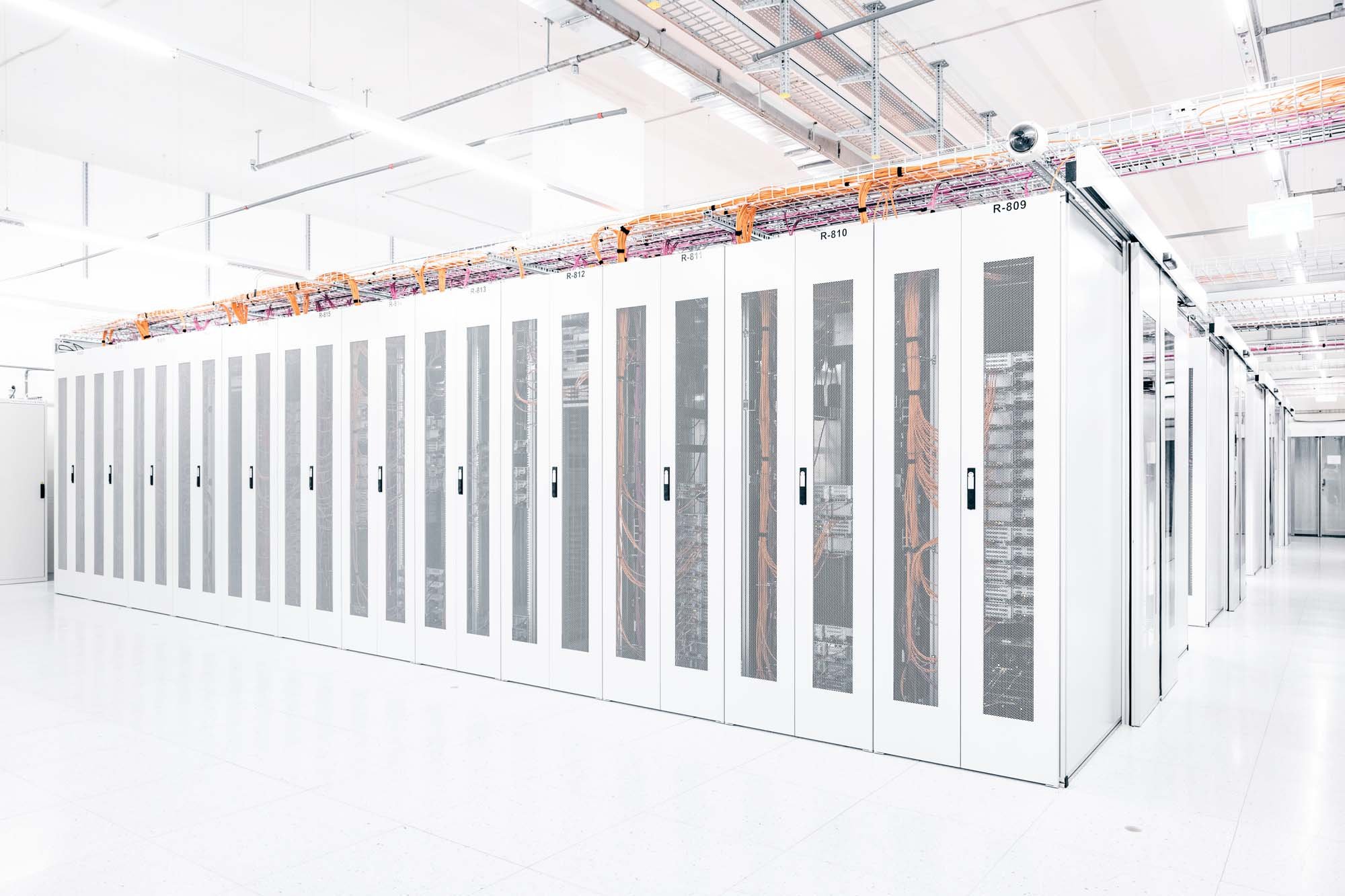 Picture: Colocation zone at a data center