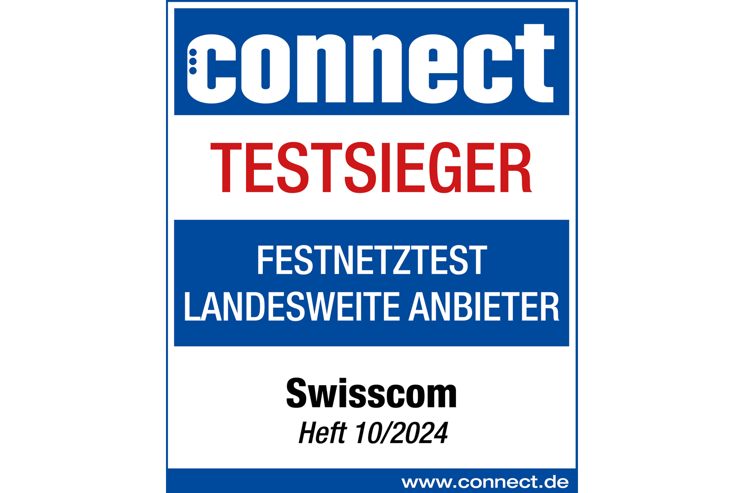 Vainqueur du test badge connect 2024