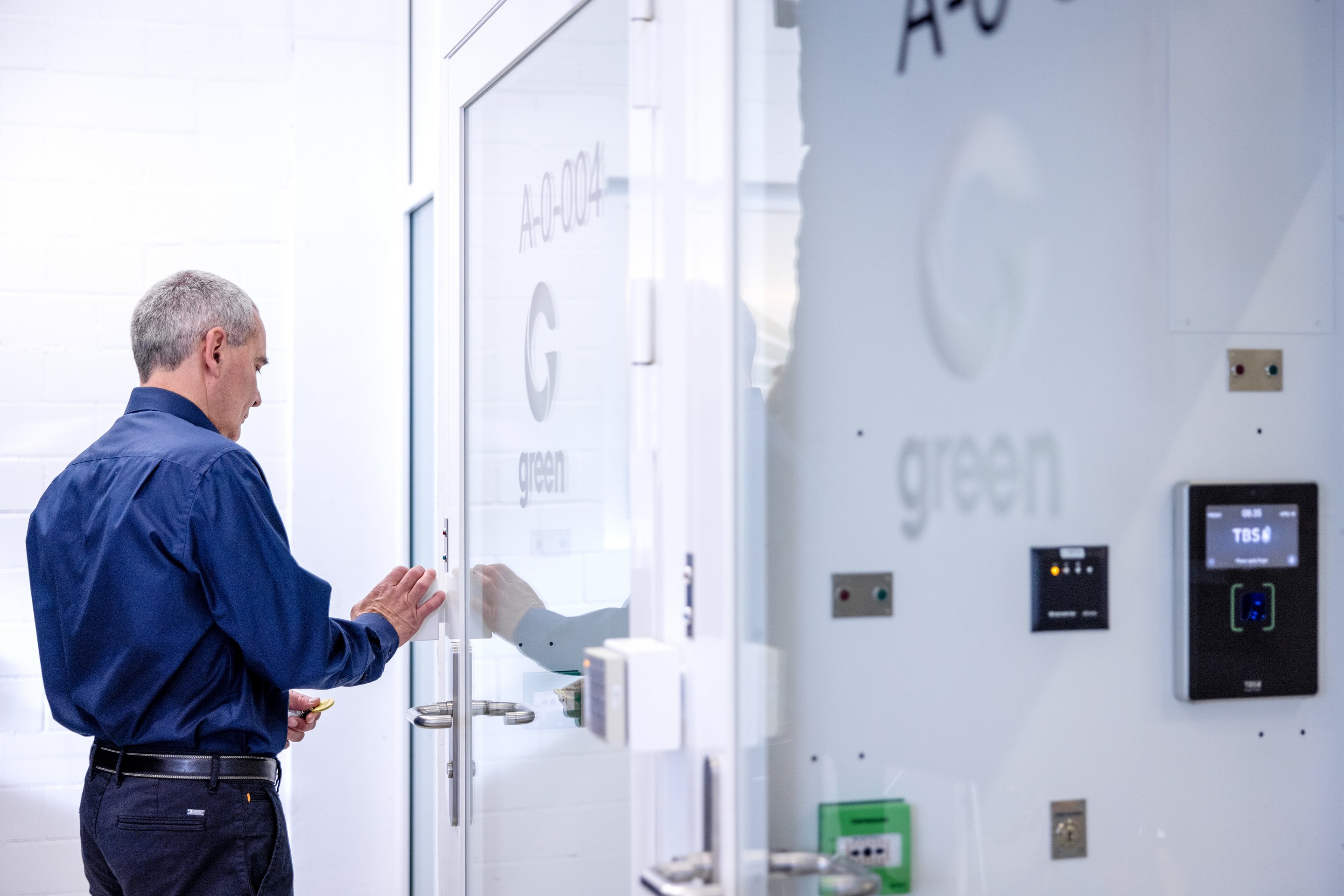Picture: Entrance Security in data center