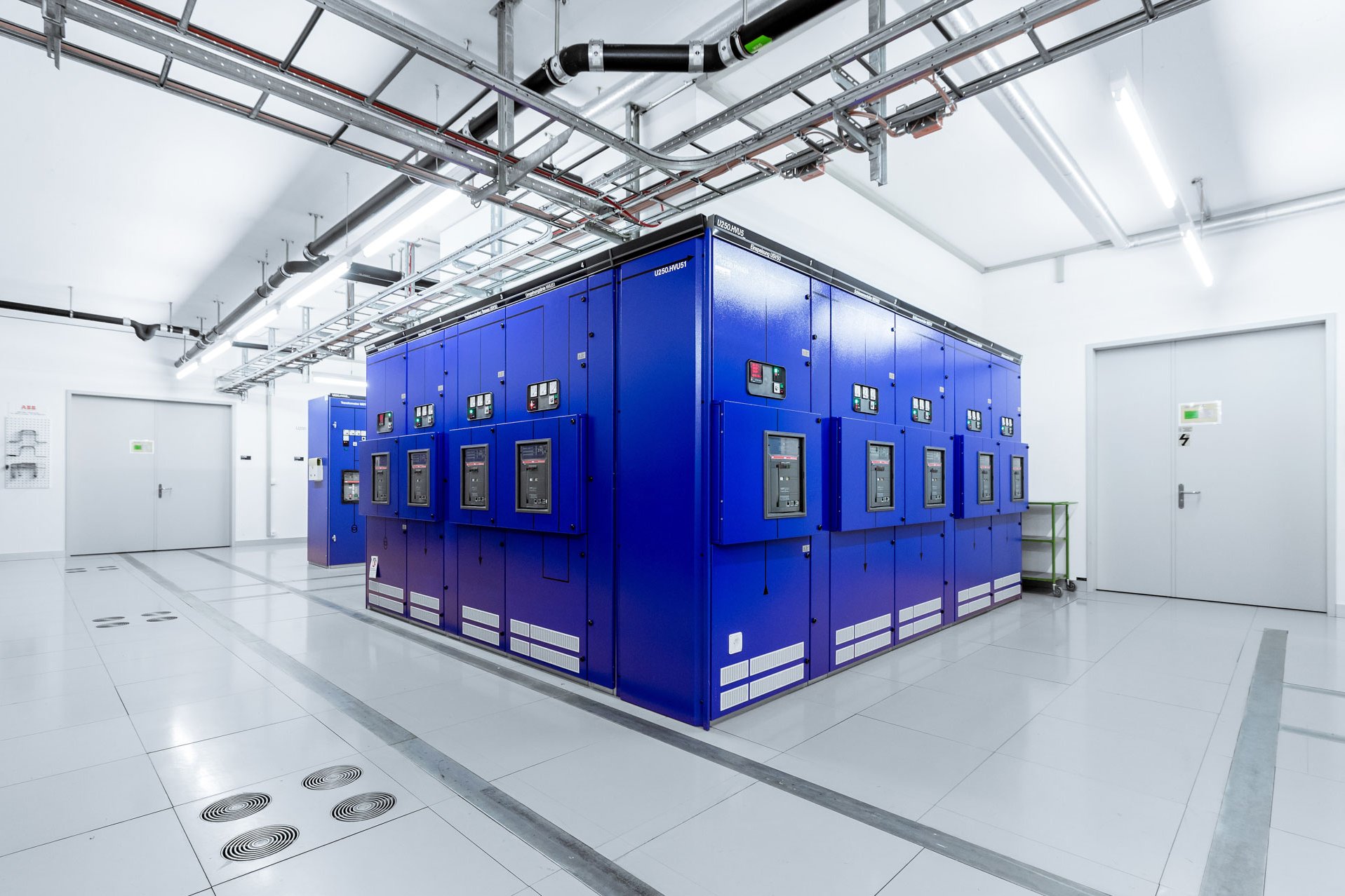 Bild: Stromverteilung Datacenter Zürich City