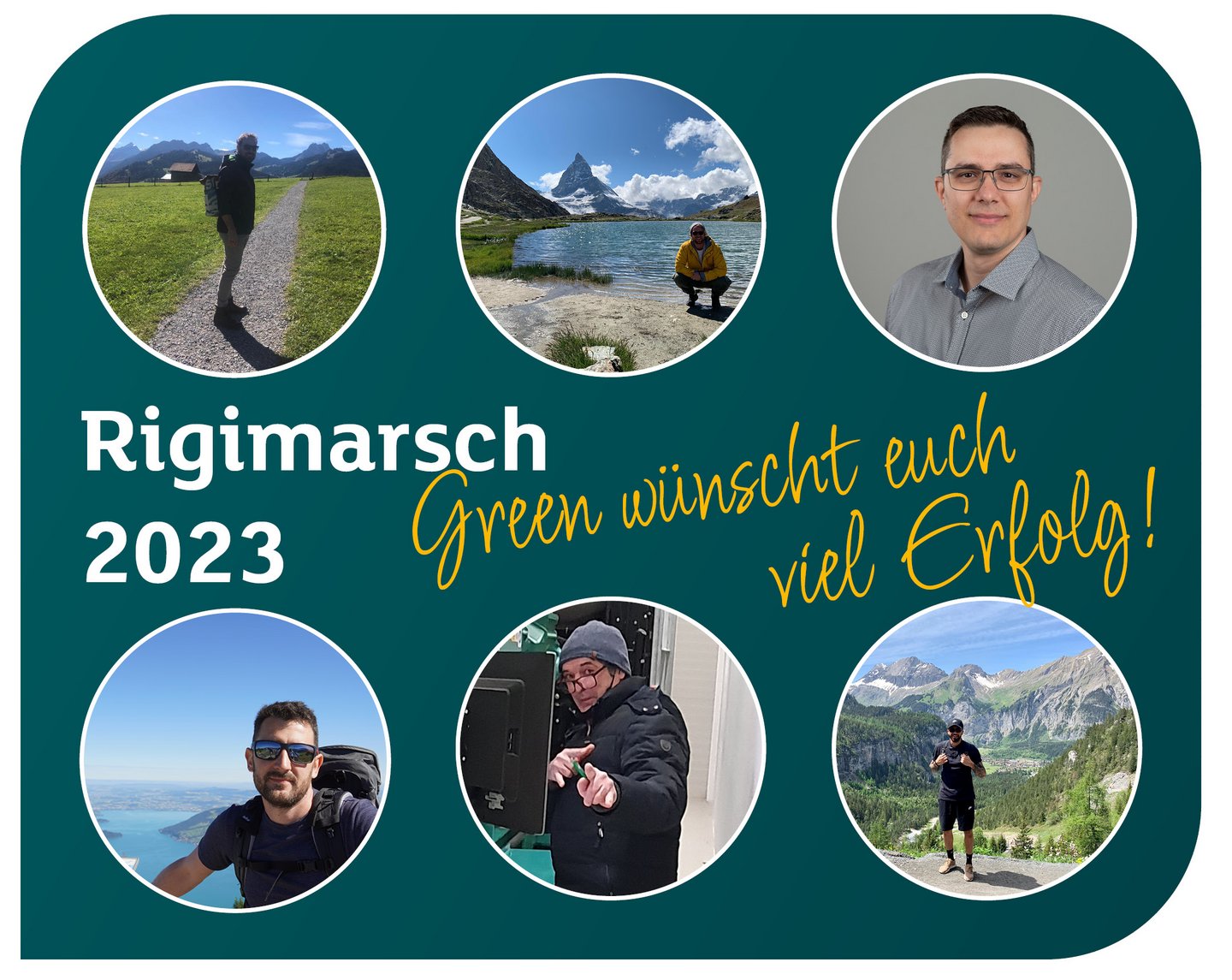Teilnehmer Rigimarsch Green