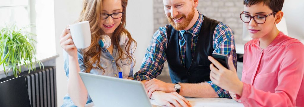 Team is excited about creating a new website together