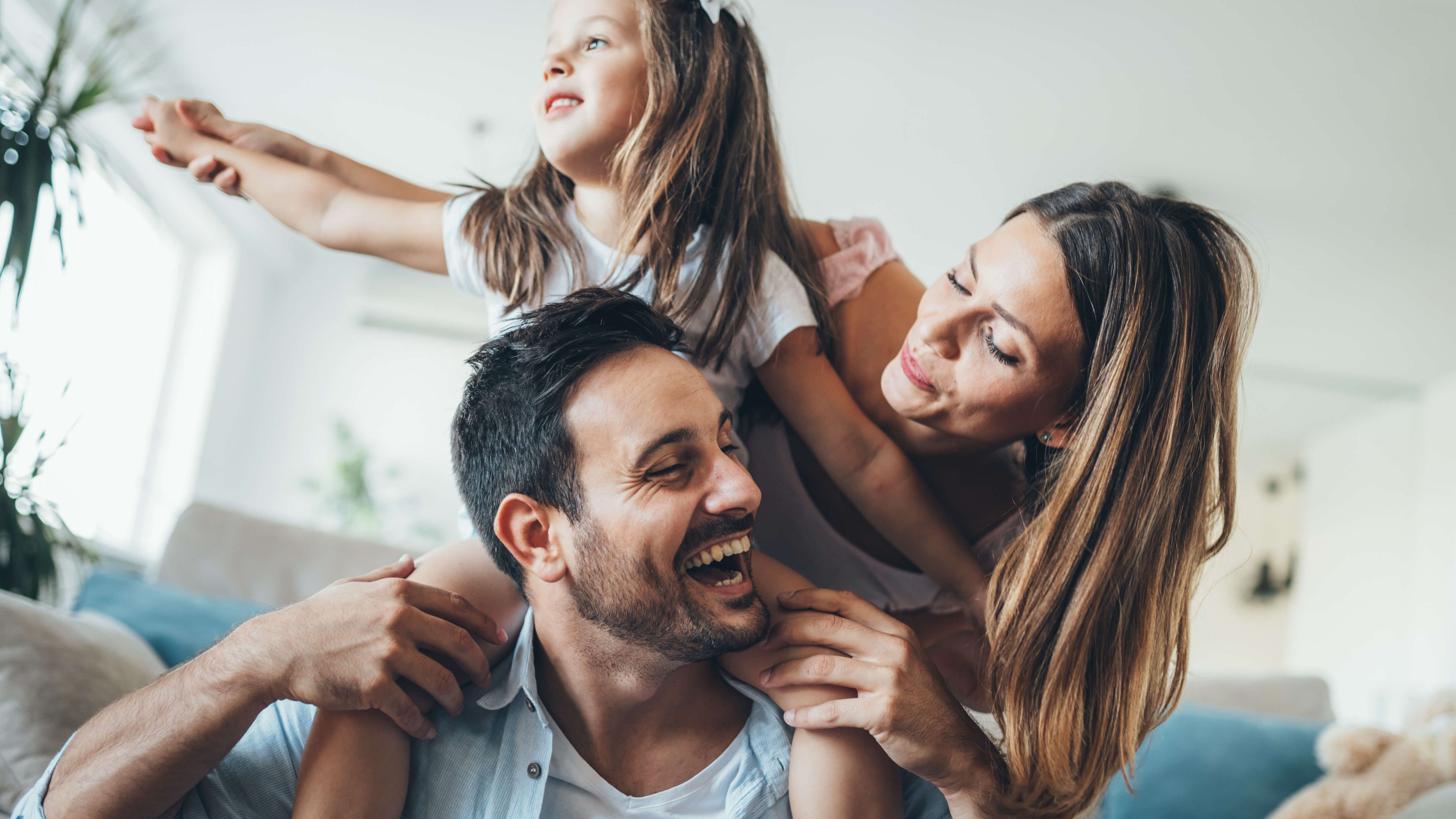 Glückliche Familie