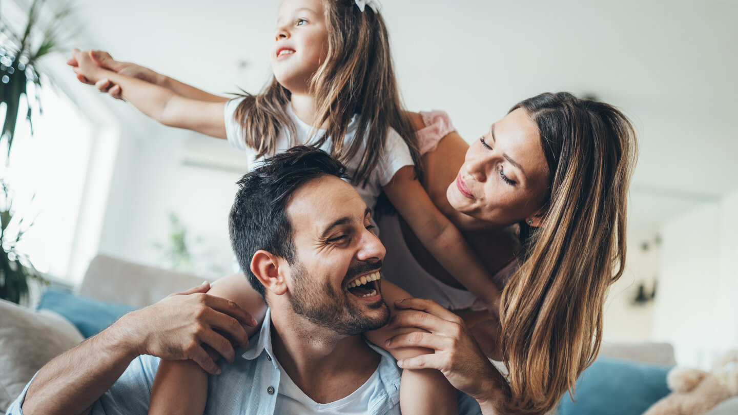 Glückliche Familie