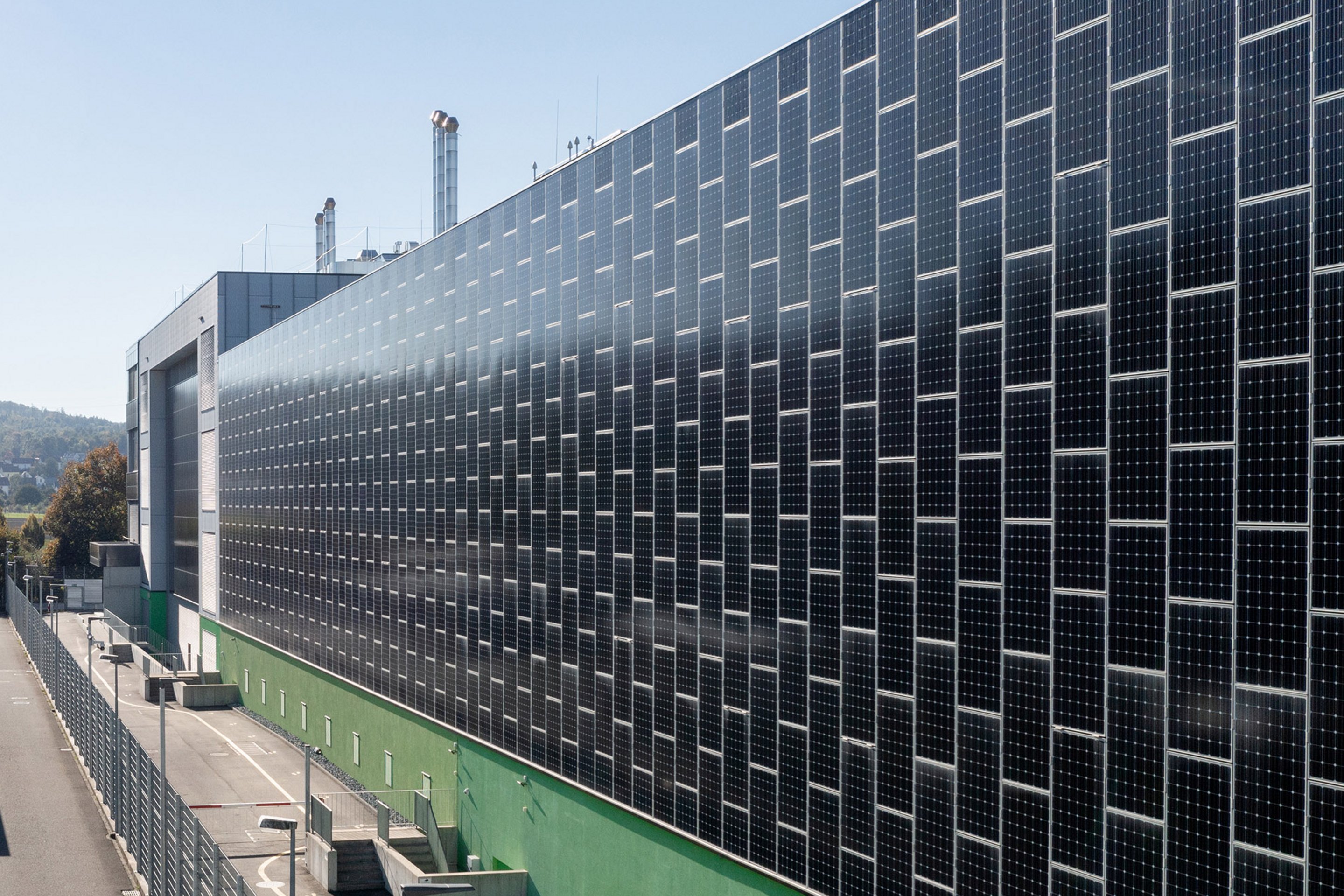 Bild: Aussenansicht Datacenter Campus ZRH1