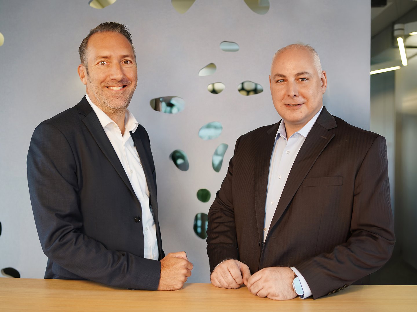 Heiko Siats, Managing Director Green Datacenter Germany GmbH and Roger Süess, CEO Green Group AG 